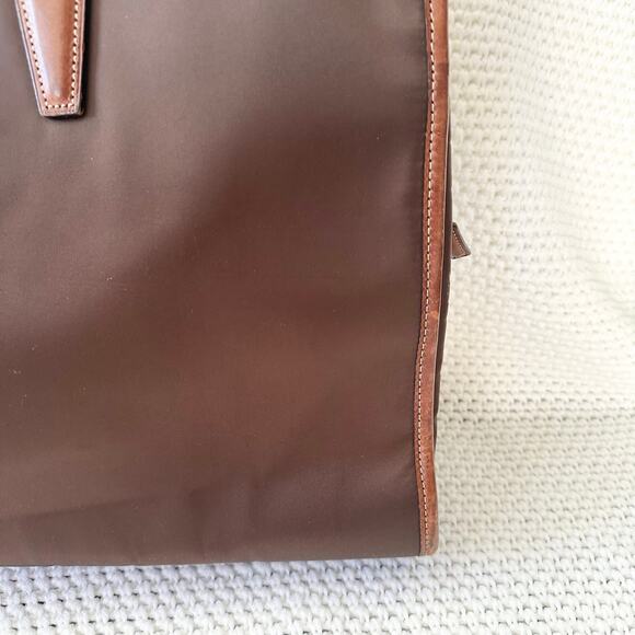 Porter Tokyo 70th Anniversary Yoshida & Co Limited Glow Brown Satin Briefcase - Picture 5 of 12